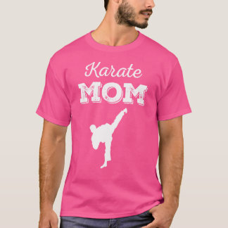 Grappig karate mam vechtsporten t-shirt