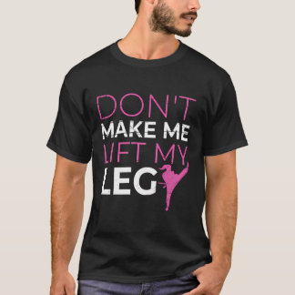 Grappig Karate Meisje Martial Arts T-shirt