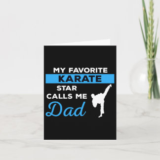Grappig Karate Papa Martial Arts Vechten Shirt Gif Kaart