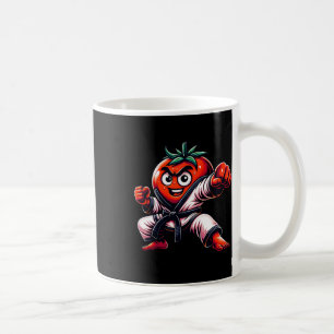 Grappig Karate Tomaat Design Voor Martial Arts Lie Koffiemok