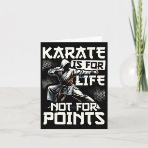 Grappig Karate voor mannen Judo - Karate is voor h Kaart