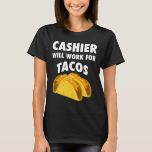 Grappig kassier cadeau T-shirt