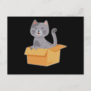 Grappig kat ontwerp katten cute poot huisdier dier briefkaart