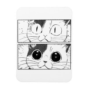 Grappig kat ontwerp magneet
