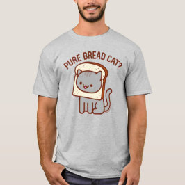 Grappig kat T-shirt - "PURE BROOD KAT?"