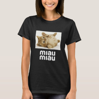 Grappig katten ontwerp t-shirt