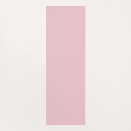 grappig kattenbakje inhale lichtroze yogamat (Achterkant)