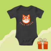 Grappig kattengezicht romper