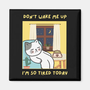 Grappig kattenontwerp voor kinderen- Trendy design Magneet