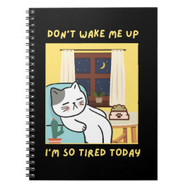 Grappig kattenontwerp voor kinderen- Trendy design Notitieboek