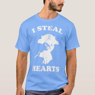 grappig kattenpiraat I STEAL HEARTS T-shirt