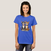 Grappig kattenshirt t-shirt (Voorkant volledig)