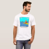 Grappig Kayak Humor T-shirt (Voorkant volledig)