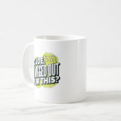 Grappig kerel Ik logde uit voor deze gamer joystic Koffiemok (Voorkant links)