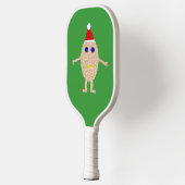 Grappig Kerst-Ei Pickleball Paddle (Links)