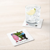 Grappig Kerst Humor Vakantie Onderzetter Gift (Insitu)