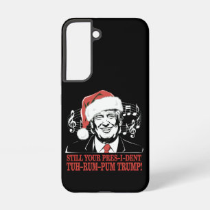 Grappig Kerst President Trump Pyjama's Ugly Xmas Samsung Galaxy Hoesje