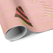 Grappig kerstboominpakpapier cadeaupapier (Rol Hoek)