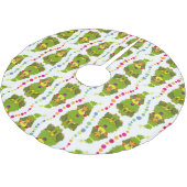 Grappig kerstboompoodle kerstboom rok (Gekanteld)