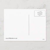 Grappig kerstBriefkaart Feestdagenkaart (Achterkant)