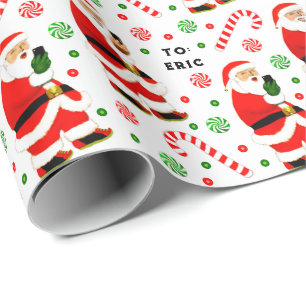 Grappig Kerstcadeau Cadeaupapier