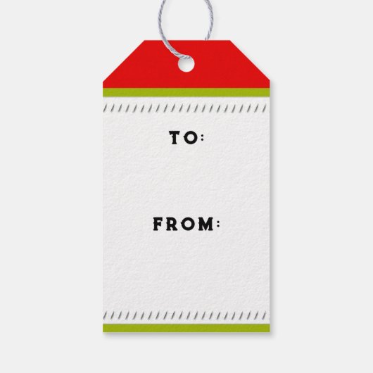 Grappig kerstcadeaulabels cadeaulabel (Achterkant)