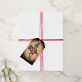 Grappig kerstcadeautags cadeaulabel