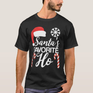 Grappig kerstcadeautje Familie Pajama Santas Gunst T-shirt