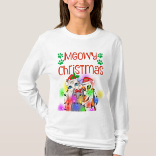 Grappig kerstcadeautje met schouder Shirt