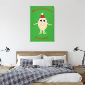 Grappig kerstei, aangepast afdrukken (Insitu (Slaapkamer))