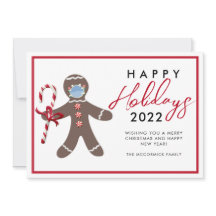 Grappig kerstfeest 2022 Gingerbrood Familie niet F