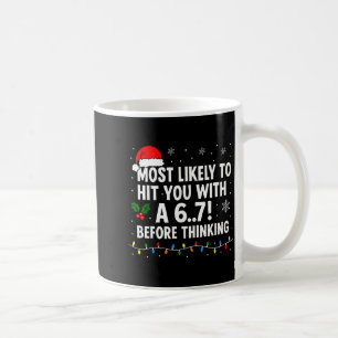Grappig kerstfeest 6 7 grap meest waarschijnlijk 6 koffiemok