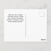 Grappig kerstfeest briefkaart (Achterkant)