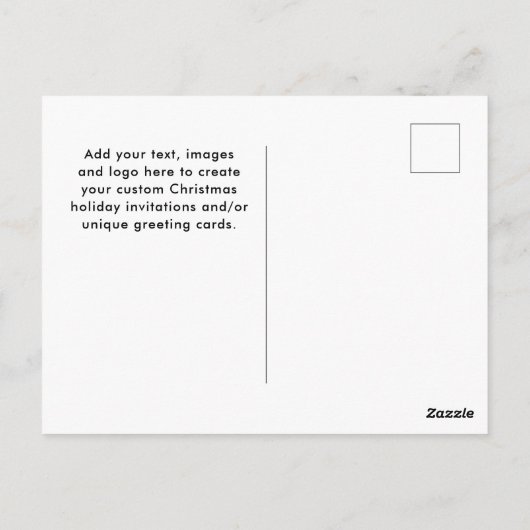 Grappig kerstfeest briefkaart (Achterkant)