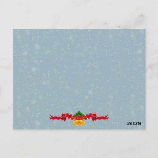 Grappig kerstfeest briefkaart (Achterkant)