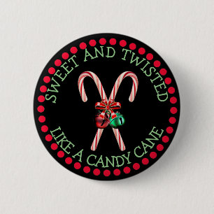 Grappig kerstfeest Button