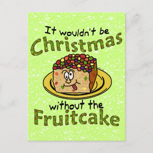 Grappig kerstfeest Cartoon Feestdagenkaart (Voorkant)