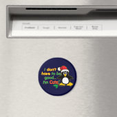 Grappig kerstfeest dat ik niet goed hoef te zijn.  magneet (Insitu (Vaatwasser))