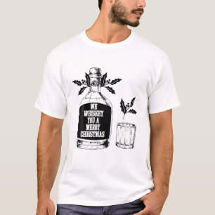 Grappig kerstfeest dat we je een prettig kerstfees t-shirt