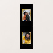 Grappig kerstfeest Dog eet geen geel sneeuwbal Kaart (Binnenkant ongevouwen)