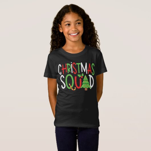 Grappig kerstfeest Familie Holiday T-shirt (Voorkant volledig)