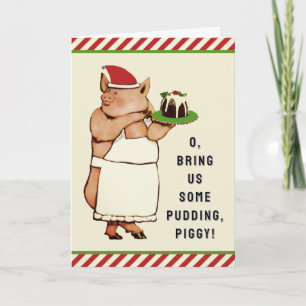Grappig Kerstfeest Feestdagen Kaart