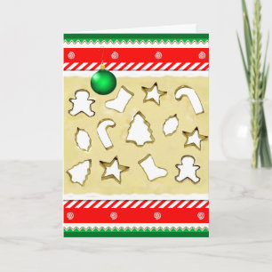 Grappig kerstfeest feestdagen kaart