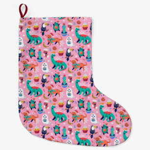 Grappig kerstfeest grote kerstsok