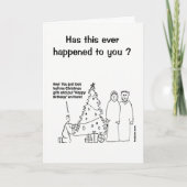 Grappig kerstfeest, Kaart (Voorkant)