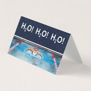 Grappig kerstfeest kaart