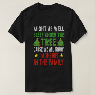 Grappig kerstfeest Kinder kerstpyjama meisjes T-shirt
