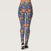 Grappig kerstfeest leggings (Achterkant)