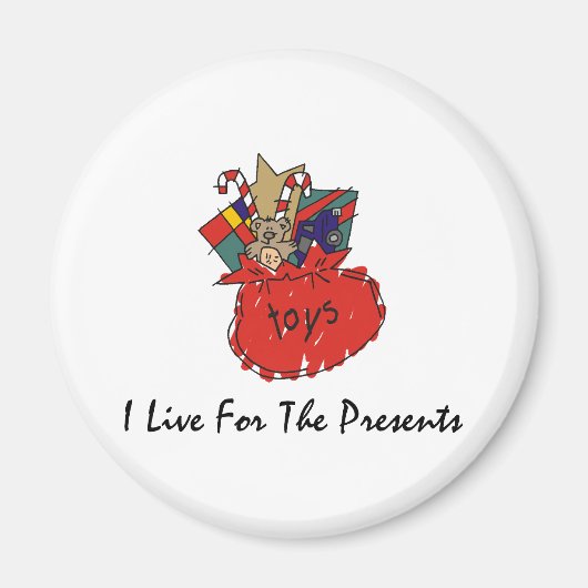 Grappig kerstfeest magneet (Voorkant)