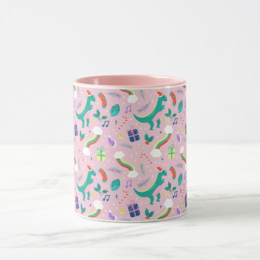 Grappig kerstfeest mok (Midden)